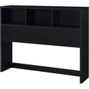  Coaster Furniture Westpark 315851Q 49-inch Queen Bookcase Headboard - Black IMAGE 4