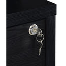  Coaster Furniture Westpark 802703 3-shelf Bookcase USB and Lockable Drawer - Black IMAGE 10