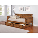  Coaster Furniture Oakdale 300675-SET Twin Daybed with Trundle - Rustic Honey IMAGE 2