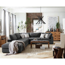  Coaster Furniture Serene 551324-SET 6 pc Upholstered Modular Sectional - Charcoal IMAGE 2