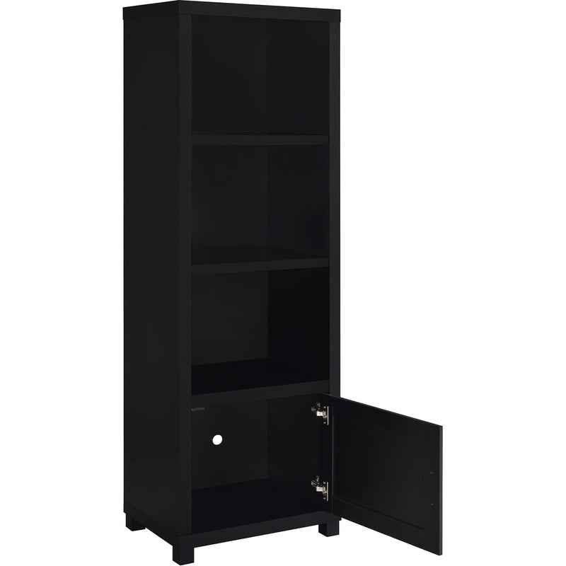  Coaster Furniture Jupiter 736303-SET 3-piece Entertainment Center 79-inch TV Stand - Black IMAGE 11