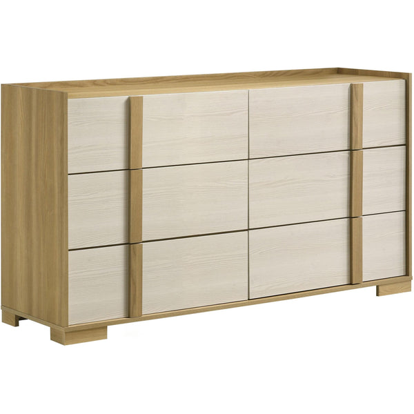  Coaster Furniture Hyland 215653X 6-drawer Dresser - Natural IMAGE 1