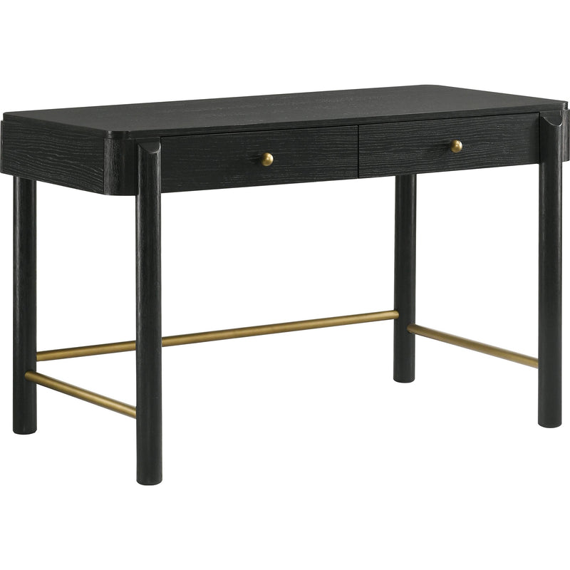  Coaster Furniture Arini 224337-SET 2-piece Makeup Vanity Table and Mirror Set - Black IMAGE 3