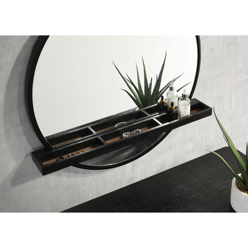  Coaster Furniture Arini 224337-SET 2-piece Makeup Vanity Table and Mirror Set - Black IMAGE 8
