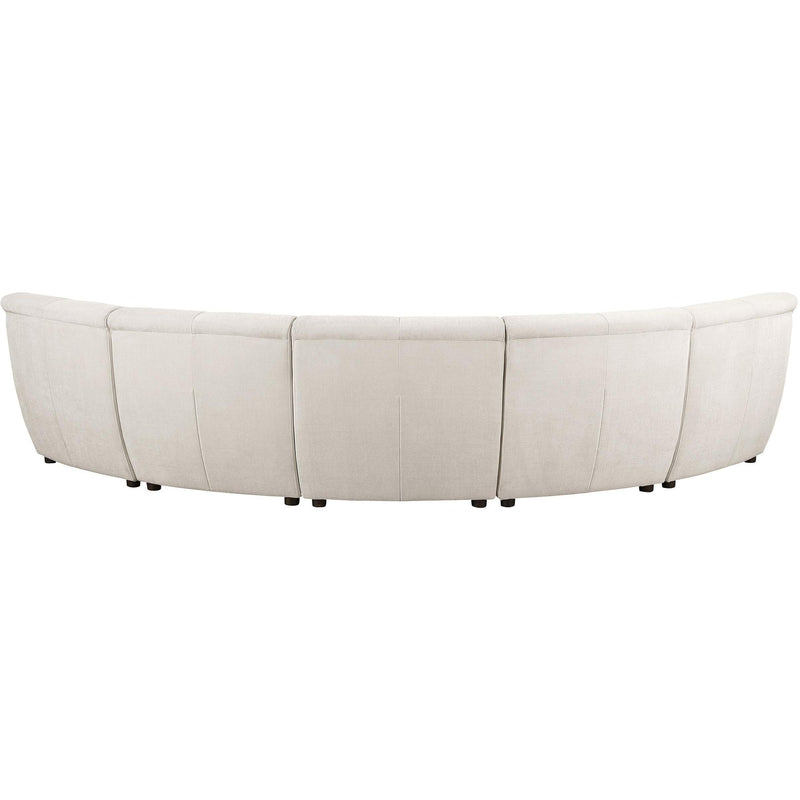  Coaster Furniture Charlotte 551300-S5 5-piece Upholstered Modular Sectional Sofa - Ivory IMAGE 6