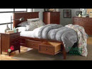  Whittier Wood Ellison 3900AST Queen Platform Bed EXTERNAL_VIDEO 1
