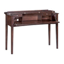 Whittier Wood McKenzie Console Table 3506CAF IMAGE 2