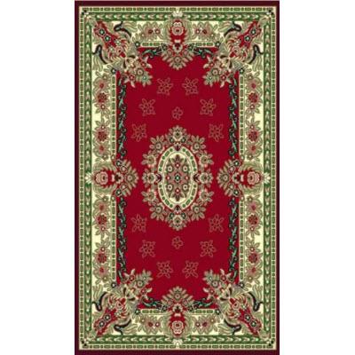 Persian Weavers Rugs Rectangle Kingdom D-120 (Burgundy) 6'x9' IMAGE 1