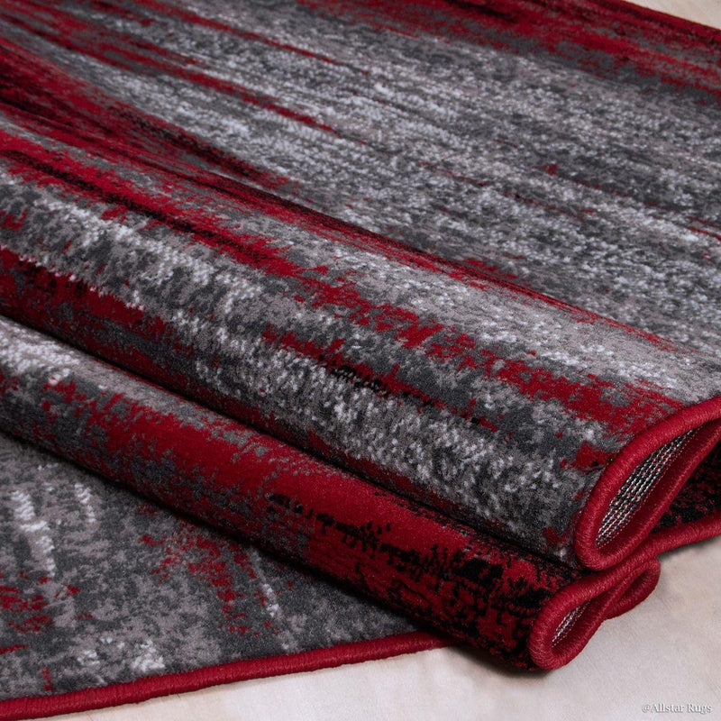 Persian Weavers Rugs Rectangle Trendz TZ-863 6'x9' Rug - Red IMAGE 4