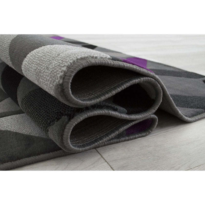 Persian Weavers Rugs Rectangle Trendz TZ-869 6'x9' Rug - Purple IMAGE 2