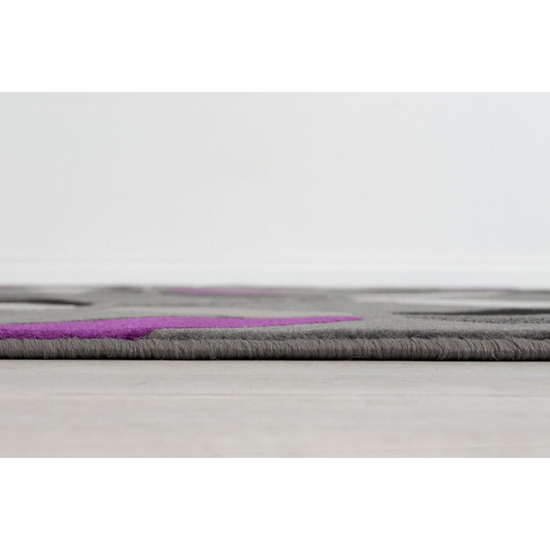 Persian Weavers Rugs Rectangle Trendz TZ-869 6'x9' Rug - Purple IMAGE 4