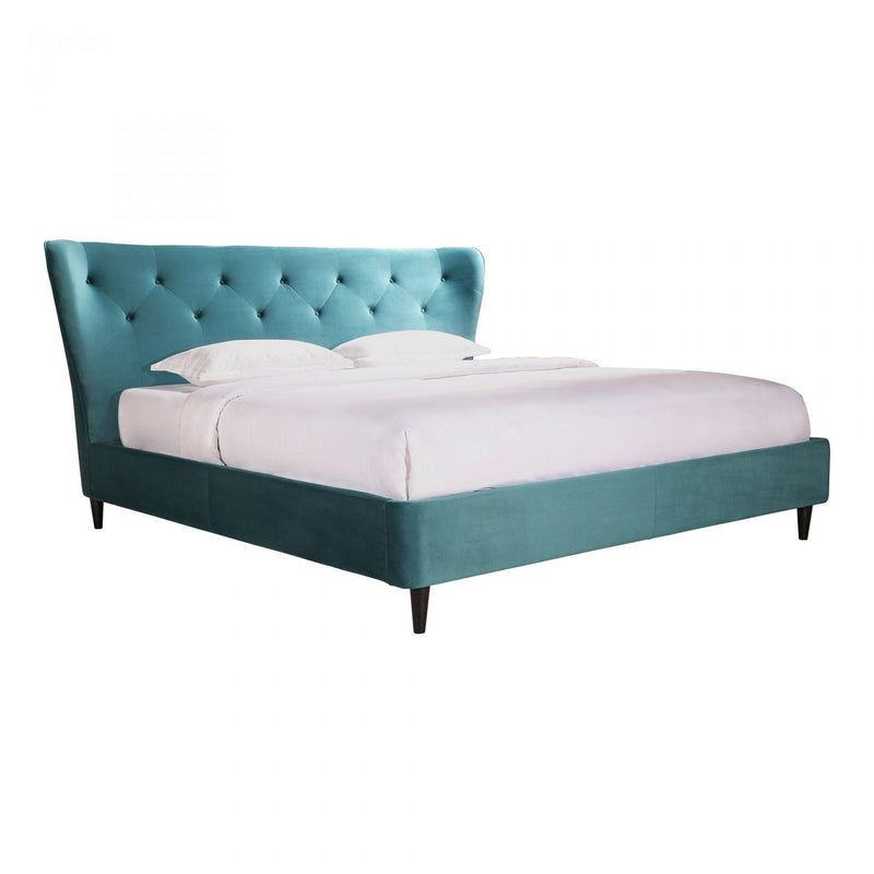 Moe's Home Collection Madelaine Queen Upholstered Bed RN-1064-16 IMAGE 2