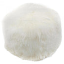 Moe's Home Collection Lamb Fur Ottoman XU-1009-24 IMAGE 1