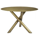Moe's Home Collection Round Sonoma Dining Table with Metal Top QJ-1003-43 IMAGE 3