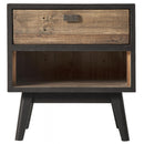 Moe's Home Collection Nova 1-Drawer Nightstand FR-1002-02 IMAGE 1