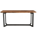 Moe's Home Collection Bent Counter Height Dining Table with Wood Top and Trestle Base VE-1039-03 IMAGE 1