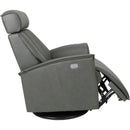 Fjords of Norway Venice Power Swivel Glider Leather Recliner Venice Large Power-SL-227 GREY IMAGE 5