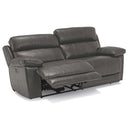 Palliser Finley Power Reclining Leather Sofa Finley 41134-5P Sofa Power Recliner - Slate IMAGE 4