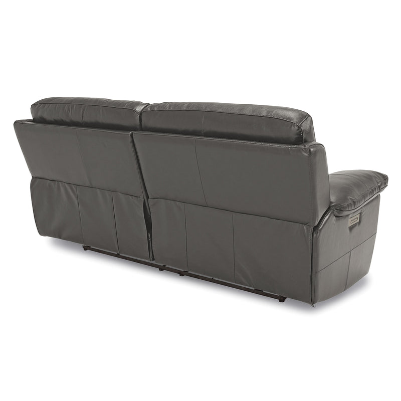Palliser Finley Power Reclining Leather Sofa Finley 41134-5P Sofa Power Recliner - Slate IMAGE 7