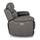 Palliser Finley Power Reclining Leather Loveseat Finley 41134-63 Loveseat Power Recliner - Slate IMAGE 6