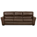 Palliser Teague Stationary Leather Sofa 77888-01-ALLEGRO-MAPLE IMAGE 1
