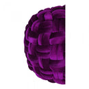 Moe's Home Collection PJ Velvet Fabric Ottoman LK-1002-22 IMAGE 4