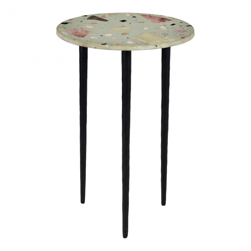 Moe's Home Collection Menta Terrazo End Table QJ-1014-37 IMAGE 3
