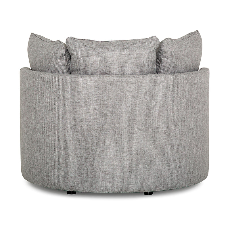 Palliser Sutton Swivel Fabric Accent Chair 70041-33-CHESS-GREY IMAGE 4