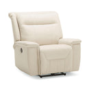 Palliser Strata Swivel Glider Leather Recliner 40123-34-TULSAII-BISQUE IMAGE 2
