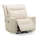 Palliser Strata Swivel Glider Leather Recliner 40123-34-TULSAII-BISQUE IMAGE 3