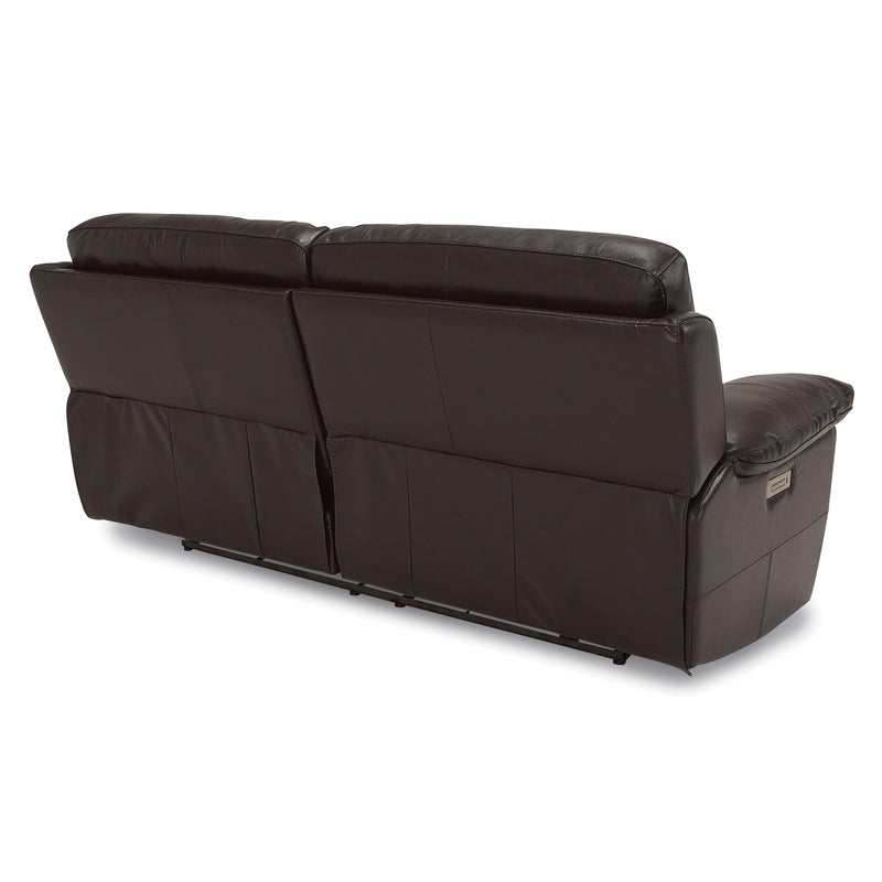 Palliser Finley Power Reclining Leather Sofa Finley 41134-5P Sofa Power Recliner - Chocolate IMAGE 7