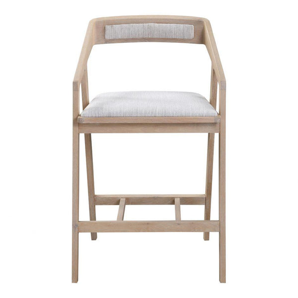 Moe's Home Collection Padma Oak Counter Height Stool BC-1092-29 IMAGE 1