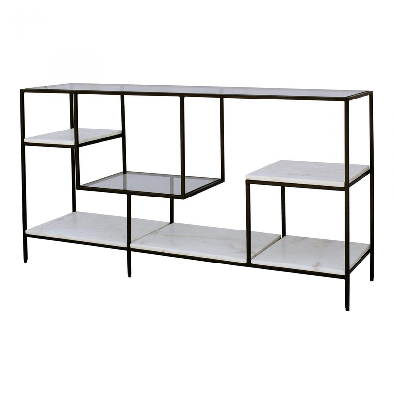 Moe's Home Collection Banswara Flat Panel TV Stand with Cable Management FI-1086-37 IMAGE 3