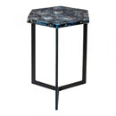 Moe's Home Collection Hexagon Agate Accent Table PJ-1005-30 IMAGE 2