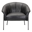 Moe's Home Collection Gordon Stationary Leather Accent Chair PK-1066-02 IMAGE 1