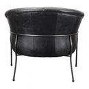 Moe's Home Collection Gordon Stationary Leather Accent Chair PK-1066-02 IMAGE 5