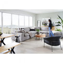 Moe's Home Collection Gordon Stationary Leather Accent Chair PK-1066-02 IMAGE 6