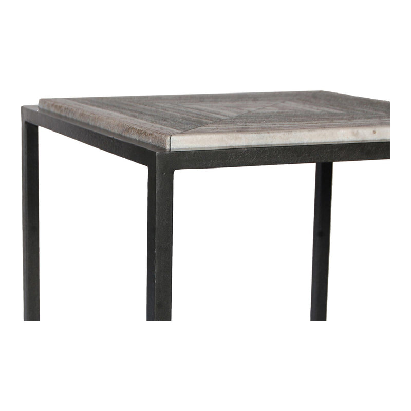 Moe's Home Collection Winslow Marble Chairside Table GK-1004-15 IMAGE 2