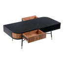 Moe's Home Collection Black and Tan Coffee Table BZ-1105-02 IMAGE 3