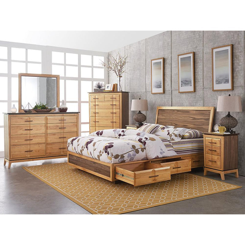 Whittier Wood Addison 3-Drawer Nightstand 1115DUET IMAGE 2