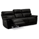Palliser Powell Power Reclining Leather Match Sofa 41135-61-GRADE100/MATCH-ONYX IMAGE 3