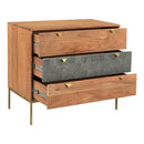 Moe's Home Collection Alessio 3-Drawer Chest BZ-1088-03 IMAGE 2