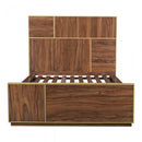 Moe's Home Collection Focus King Panel Bed BZ-1077-20 IMAGE 3