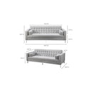 Moe's Home Collection Covella Stationary Fabric Sofabed FW-1004-29 IMAGE 6