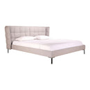 Moe's Home Collection Ostalo Queen Upholstered Platform Bed RN-1092-29 IMAGE 2