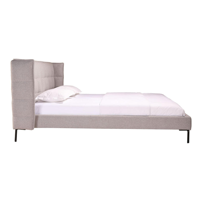 Moe's Home Collection Ostalo Queen Upholstered Platform Bed RN-1092-29 IMAGE 3