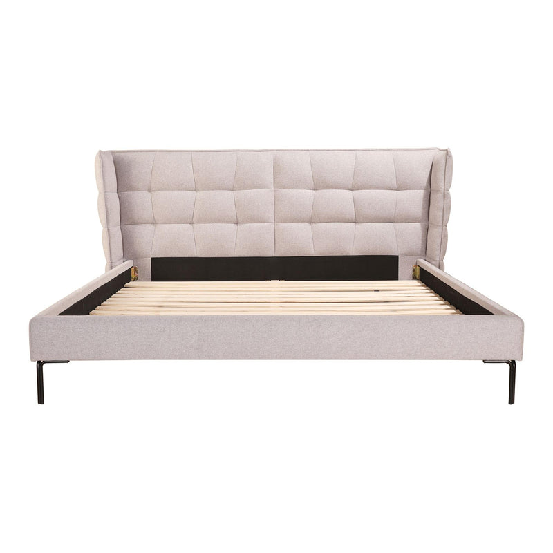 Moe's Home Collection Ostalo Queen Upholstered Platform Bed RN-1092-29 IMAGE 6