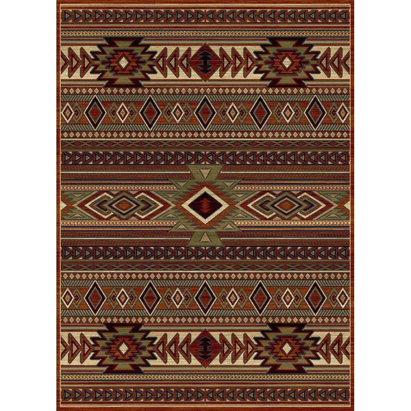 Persian Weavers Rugs Rectangle Cambridge CAM-1055 5'x7' Rug - Red Rust IMAGE 1