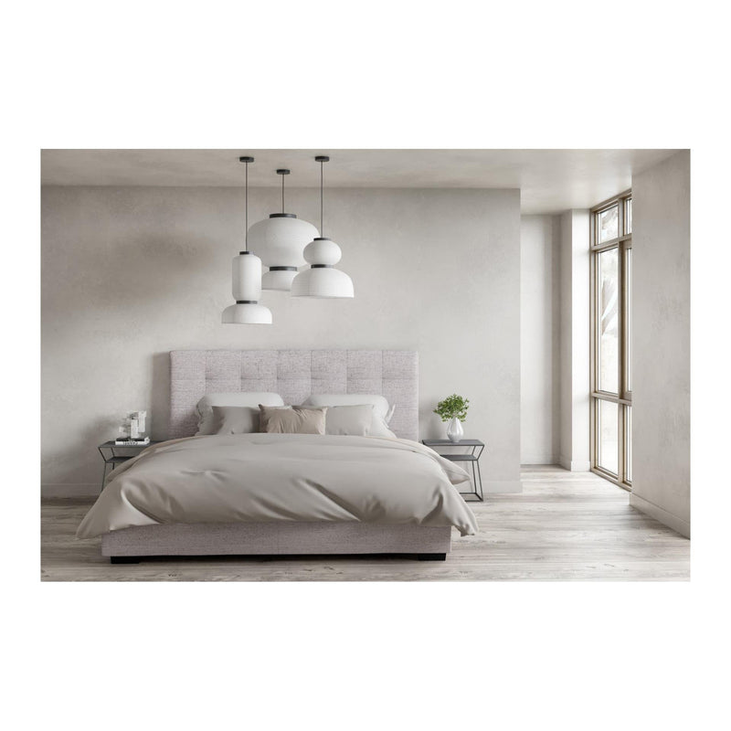 Moe's Home Collection Belle Queen Upholstered Panel Bed with Storage RN-1000-40 IMAGE 7