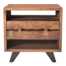 Moe's Home Collection Madagascar 1-Drawer Nightstand UH-1008-03 IMAGE 1